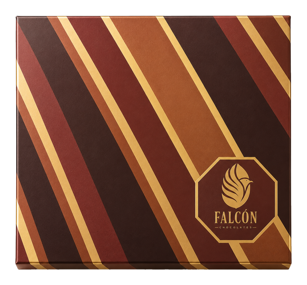 Caja Nº 1 cerrada de Falcón Chocolates